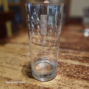 Johnnie Walker Keep Walking 12oz Cocktail High Ball Glass 5-3/4" Tall